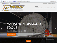 Tablet Screenshot of marathondiamond.com